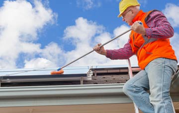 Westmoor End soft wash roof cleaning